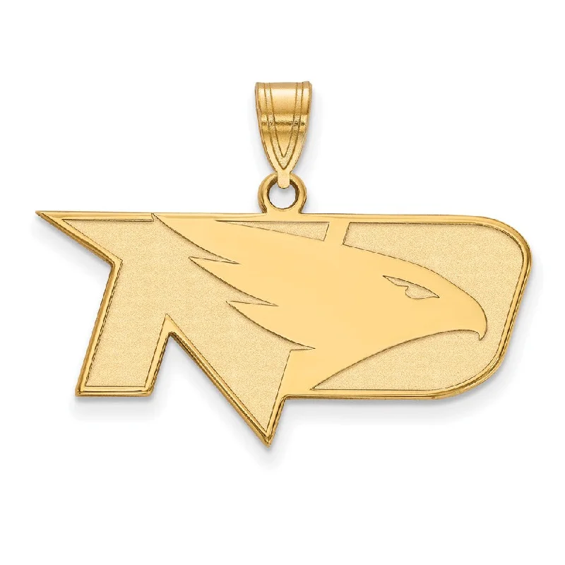 Holiday Jewelry Sale – Perfect Gifts At Great Prices 14k Gold Plated Silver North Dakota Medium Pendant